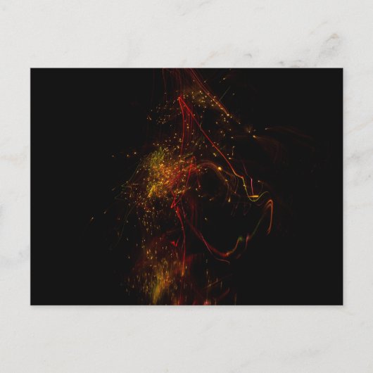 In der dunklen Kunst Postkarte (Vorderseite)