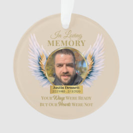 In der Erinnerung waren Ihre Wünsche bereit Foto Ornament