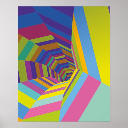 In der Farbe verschwinden Poster (Vorne)