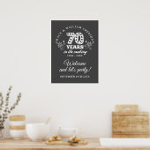 In der Feier des 70. Jubiläums Begrüßungszeichen Poster (Küche)