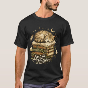 In der Fiktion verloren Katzenbuchliebhaber beim L T-Shirt