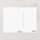 In der Garage Vintager Zweiter Weltkrieg Postkarte (Rückseite)