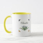 In der Garten ~ Butterblume-Familien-Tasse Tasse (Links)