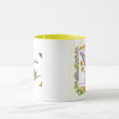 In der Garten ~ Butterblume-Familien-Tasse Tasse (Zentrum)