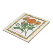 In der Garten ~ Calendula-Fliese Fliese (Seite)