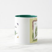 In der Garten ~ Lorbeerblatt-Tasse Tasse (Zentrum)