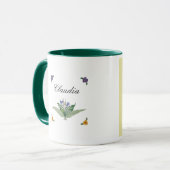 In der Garten ~ Lorbeerblatt-Tasse Tasse (Vorderseite Links)