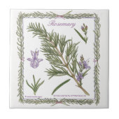 In der Garten ~ Rosemary-Fliese Fliese (Vorderseite)