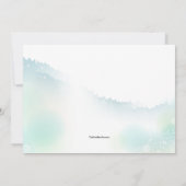 In der Garten-Ruhestands-Einladung Einladung (Rückseite)