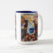 In der Gaze des Bären 15oz. Kaffeetasse (VorderseiteRechts)