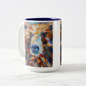 In der Gaze des Bären 15oz. Kaffeetasse (Vorderseite Links)