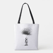 In der Gedankenwolke Tasche (Rückseite)