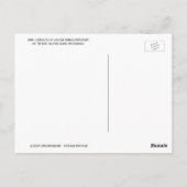 In der Gefängniszelle am Felsen, Alcatraz, Postkarte (Rückseite)