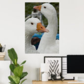 In der Geflügelhaltung Poster (Heimbüro)