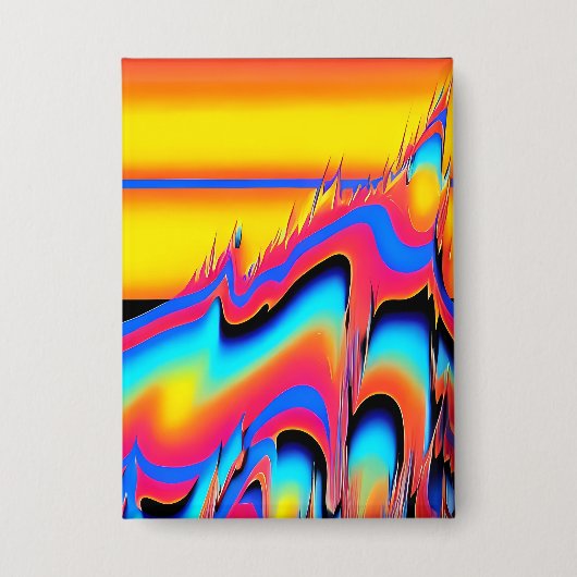 In der gepannten Flash der synthetischen Formen - Button (Vorderseite)