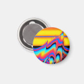 In der gepannten Flash der synthetischen Formen - Magnet (Vorderseite/Rückseite)