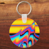 In der gepannten Flash der synthetischen Formen - Schlüsselanhänger (Vorderseite)