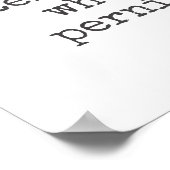 In der Geschichte gibt es kein Kriegszeugnis - ein Poster (Ecke)