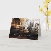 In der göttlichen - Karte, Beileid, Gruß Karte (Gelbe Blume)