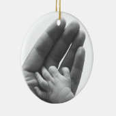 In der Hand des Vaters Keramikornament (Rechts)