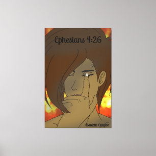 In der Hitze des Moments Leinwanddruck