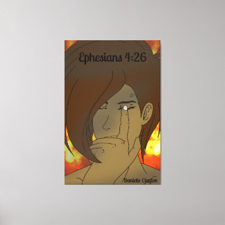 In der Hitze des Moments Leinwanddruck