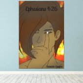 In der Hitze des Moments Leinwanddruck (Insitu (Holzboden))