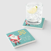 in der Hoffnung, dass Ihr Weihnachten ist all das Steinuntersetzer (Seitenansicht)