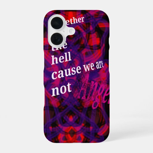 In der Hölle iPhone 16 Hülle (Rückseite)