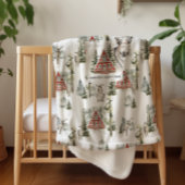 In der Hütte | Familienname Weihnachtsblankon Sherpadecke