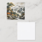 In der japanischen Ästhetik auch Harmony oder Ba Quadratische Visitenkarte (Vorne/Hinten)