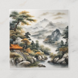 In der japanischen Ästhetik auch Harmony oder Ba Quadratische Visitenkarte