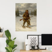 In der Kälte Poster (Heimbüro)
