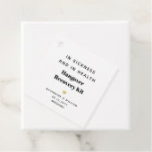 In der Kranken und in der Health Hangover Erholung Geschenkanhänger (Beispiel)