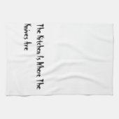 In der Küche sind die Messer Küchentücher (Horizontal)