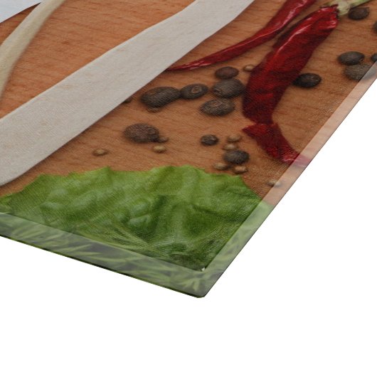 In der Küchenabteilung Schneidebrett (Ecke)