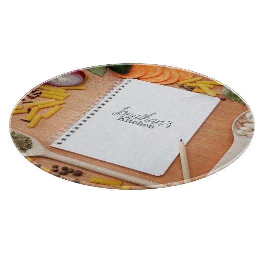 In der Küchenabteilung Schneidebrett (Ecke)