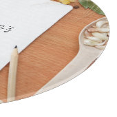 In der Küchenabteilung Schneidebrett (Ecke)