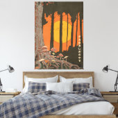 In der Kühle des Abends Leinwanddruck (Insitu (Schlafzimmer))