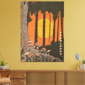 In der Kühle des Abends Leinwanddruck (Insitu (Wohnzimmer))