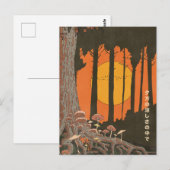 In der Kühle des Abends Postkarte (Vorne/Hinten)