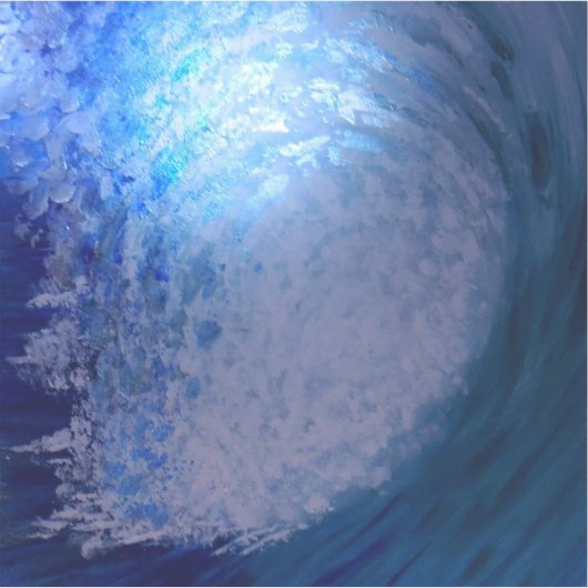 In der Kurve Aufkleber (Vorderseite)