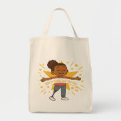 In der Lage zu singen, genau wie du Grocertbeutel Tragetasche (Vorne)