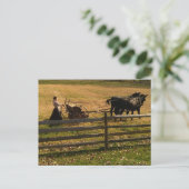 In der Landwirtschaft Postkarte (Stehend Vorderseite)