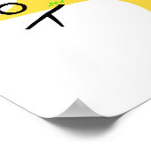 In der Liebe bist du mein Sonnenschein Poster (Ecke)