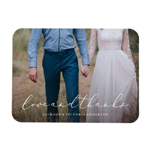 In der Liebe danke Ihnen, Magnet (Horizontal)