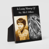 In der Liebe Erinnerung an Fotoplatte (Vorderseite)