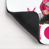 In der Liebe Erinnerung an meine Mama Brustkrebs B Mousepad (Ecke)