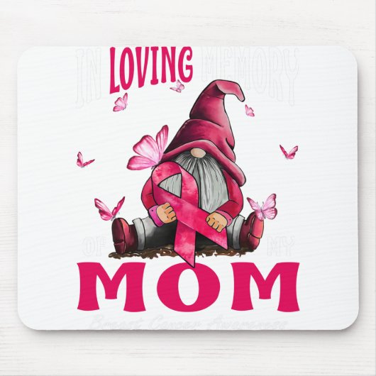 In der Liebe Erinnerung an meine Mama Brustkrebs B Mousepad (Vorne)