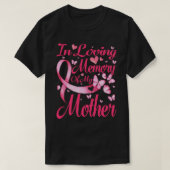 In der Liebe Erinnerung an meine Mutter Brustkrebs T-Shirt (Design vorne)